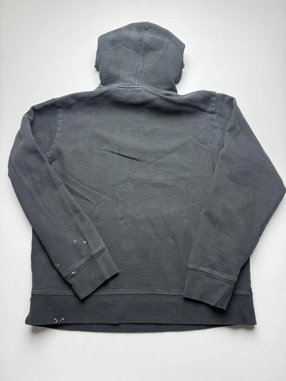 The North Face Hoodie Sweatshirt Mens Large Gray Pullover Fleece Logo Graphic